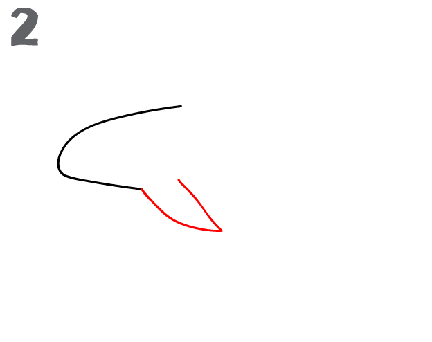 624x494 How To Draw A Killer Whale