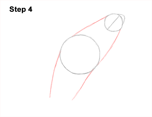 500x386 How To Draw A Killer Whale Breaching Video Step