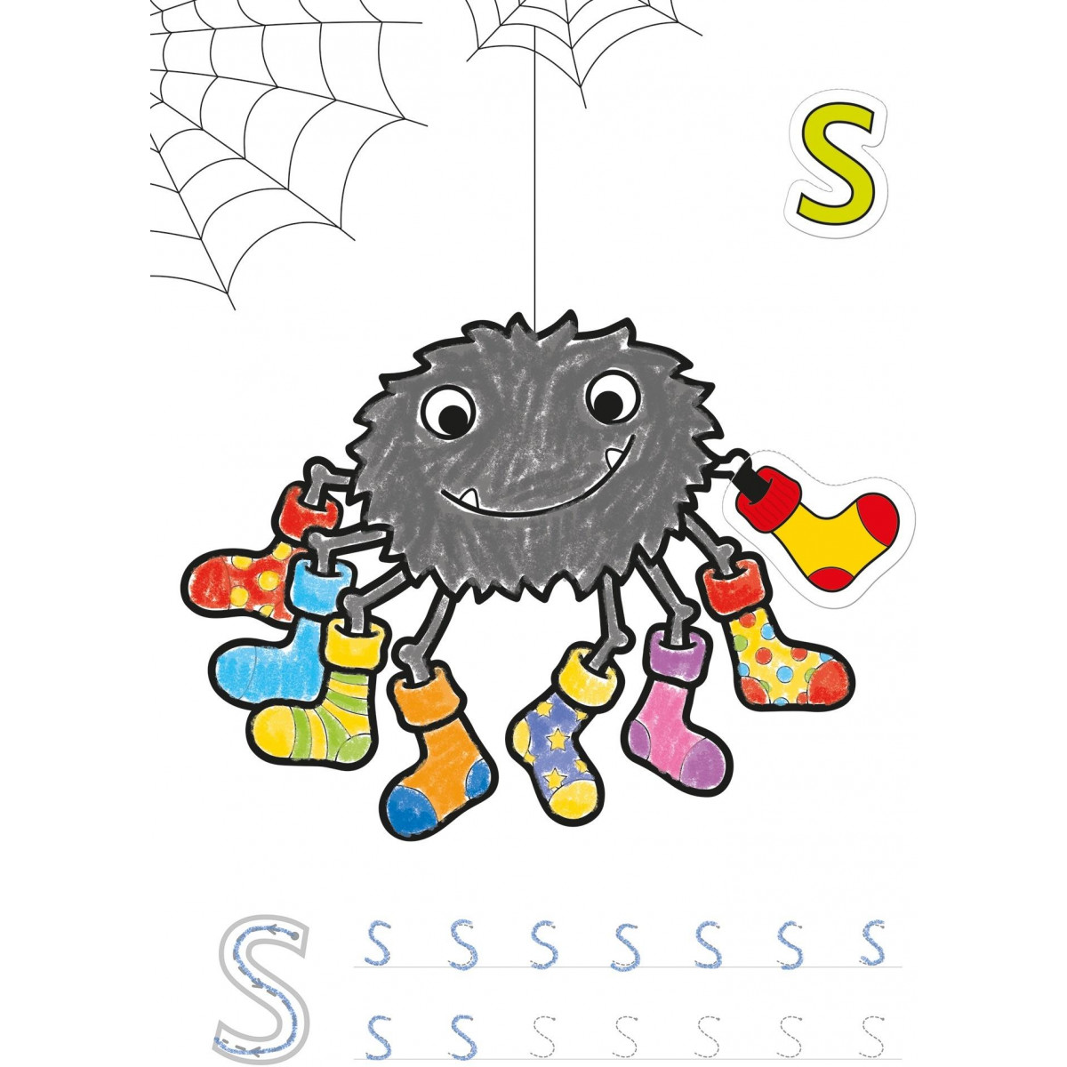 1200x1200 Orchard Abc Sticker Colouring Book