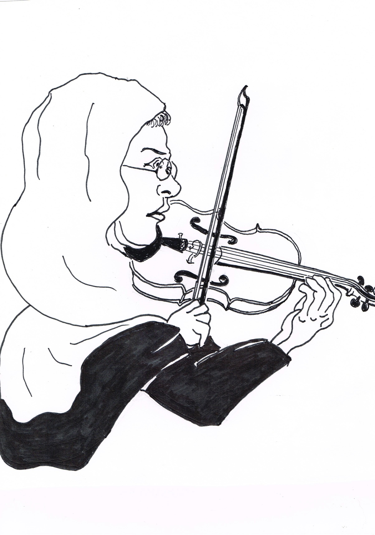 1204x1718 tehran orchestra folds hung, drawn and cultured