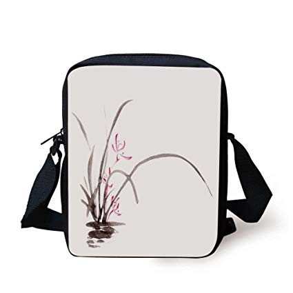 425x425 Iprint Art,traditional Ink Orchid Flower Drawing