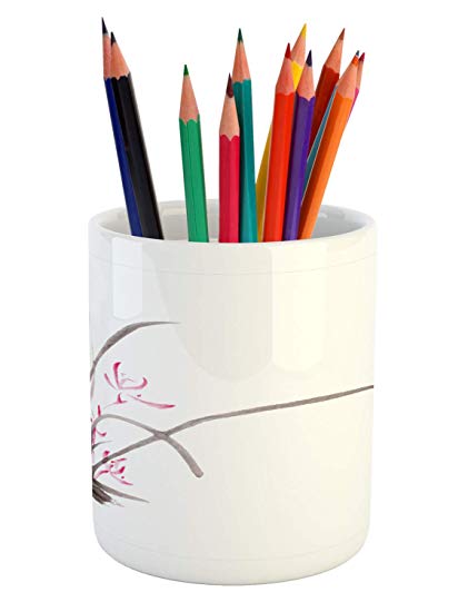 421x550 Ambesonne Art Pencil Pen Holder, Traditional Ink