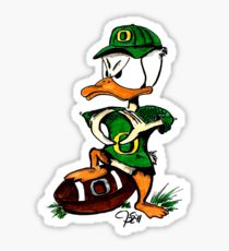 210x230 oregon ducks drawing stickers redbubble