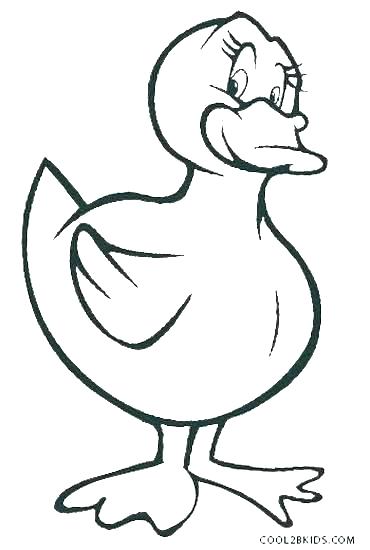 370x550 Ducks Coloring Pages