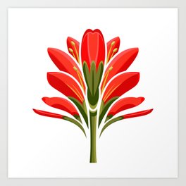 264x264 State Flower Art Prints