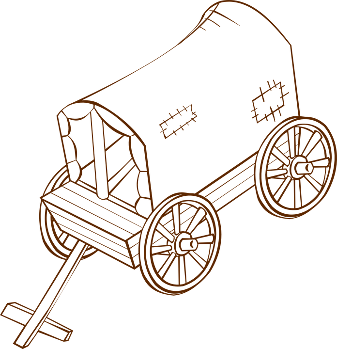 696x720 carts clipart wooden wagon for free download and use