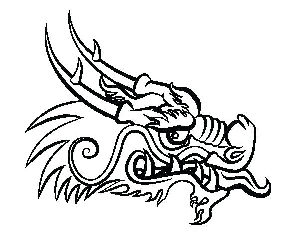 600x470 Huge Collection Of 'chinese Dragon Drawing' Download More Than
