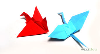 342x184 How To Make An Origami Flapping Bird Steps