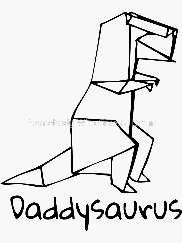 750x1000 Origami Dinosaur Drawing