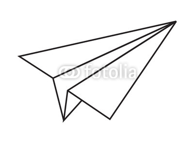 400x294 Origami Paper Plane Vector Shape Buy Photos Ap Images Detailview