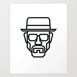 264x264 T Heisenberg Art Prints