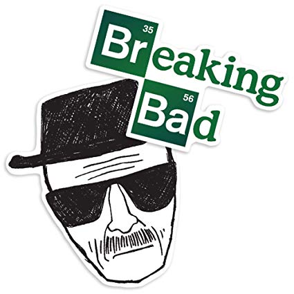 425x425 Popfunk Breaking Bad Heisenberg And Logo Collectible