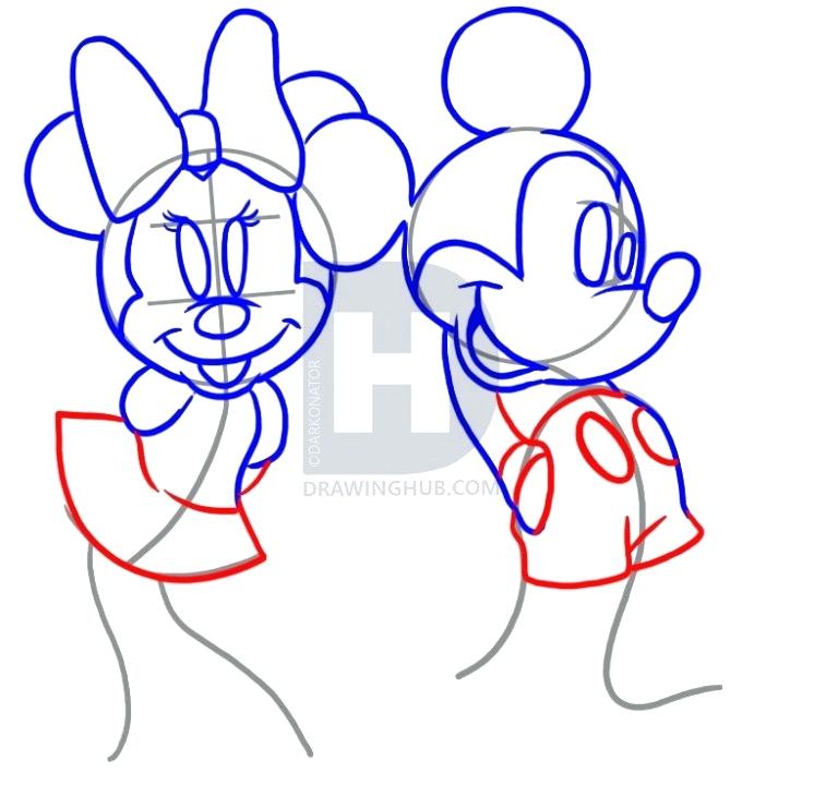 Original Mickey Mouse Drawing | Free download on ClipArtMag