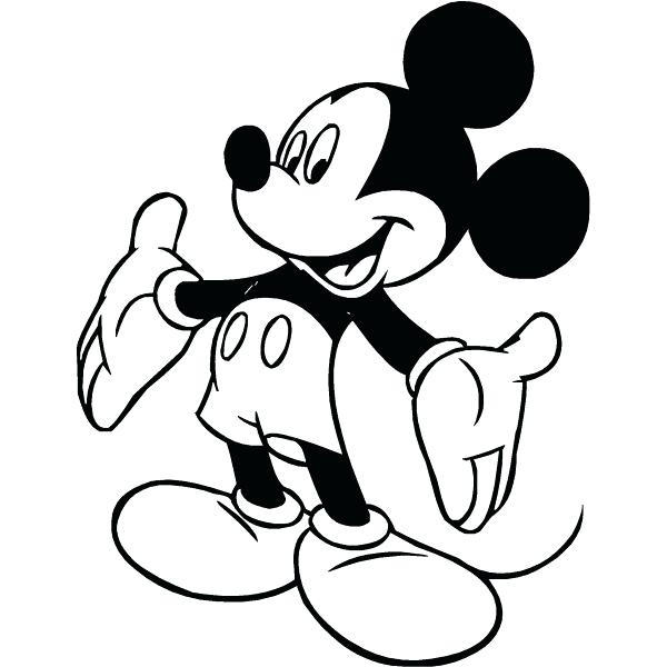 Original Mickey Mouse Drawing | Free download on ClipArtMag