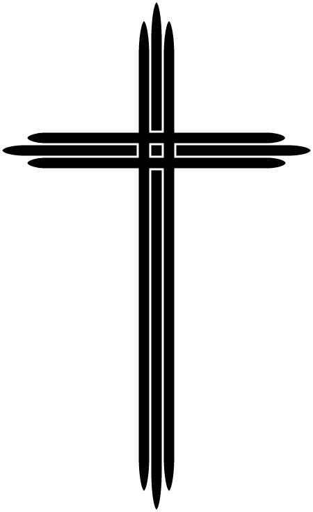 450x735 Crucifix Vector Cross Tattoo Transparent Png Clipart Free
