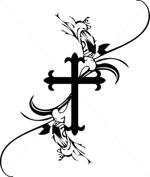 520x612 Crosses Clipart Austenmorris