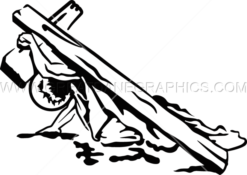 825x583 Jesus Carrying The Cross Clip Stock Huge Freebie! Download