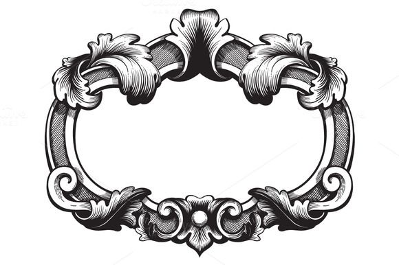 580x386 Check Out Ornate Vintage Frame Vector