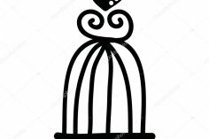 236x157 Parrot Cage Drawing Ornate Bird Broken Tumblr Birdcage Png Pencil
