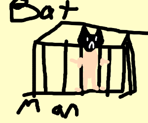 300x250 Batman In An Orphanage Drawing