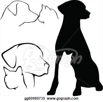 350x347 Orphanage Clipart All Boards Cat Silhouette, Paw Print Clip