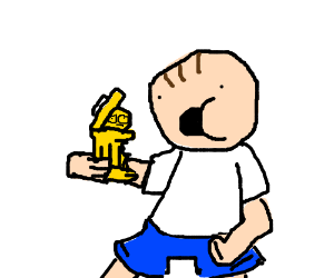 300x250 Collection Of 'oscar Trophy Drawing' Download More Than Images