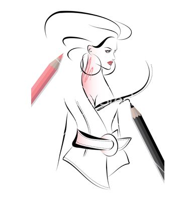 380x400 Great Fashion Sketches