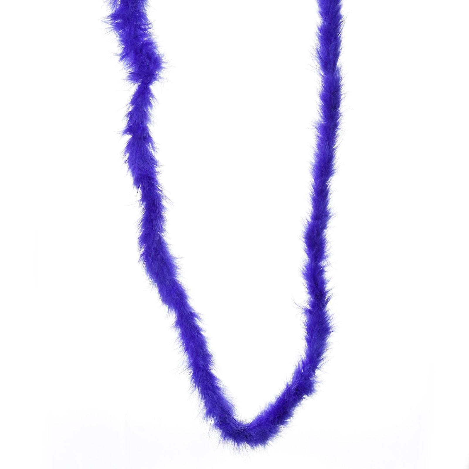 1600x1600 Deluxe Marabou Ostrich Feather Boa Royal Blue Yards