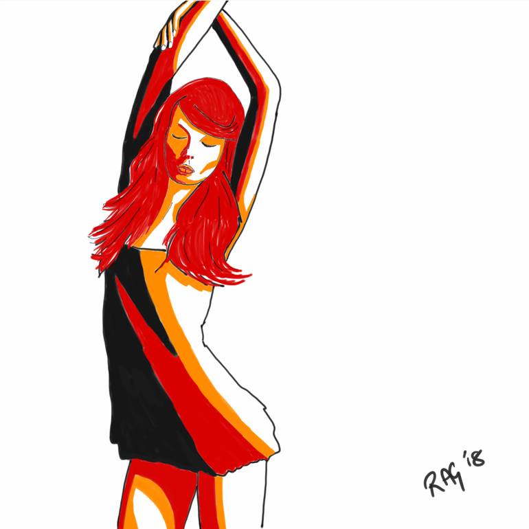 770x770 Russian Dancer Drawing