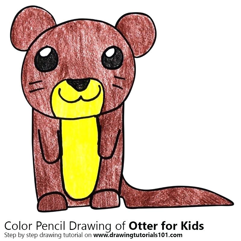 800x800 How To Draw An Otter