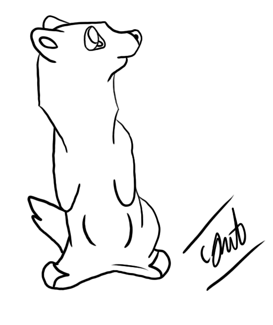 551x657 Collection Of Free Otter Drawing Part Download On Ui Ex