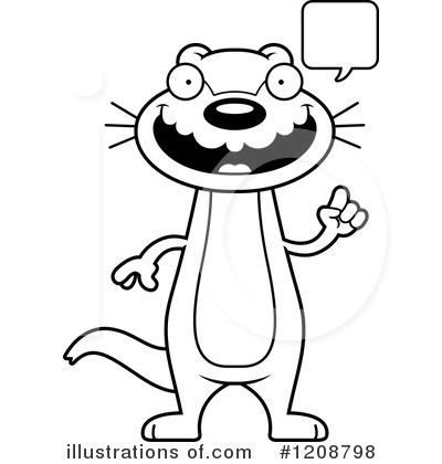 400x420 Otter Clipart