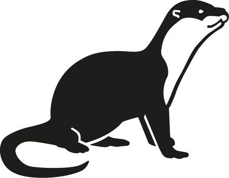 450x351 Otter Clipart