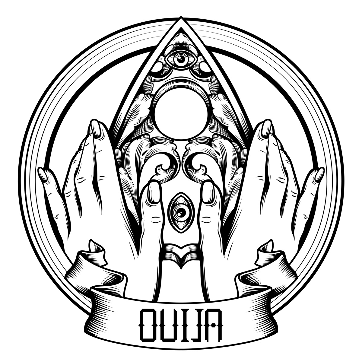 1200x1200 Ouija Logo On Wacom Gallery