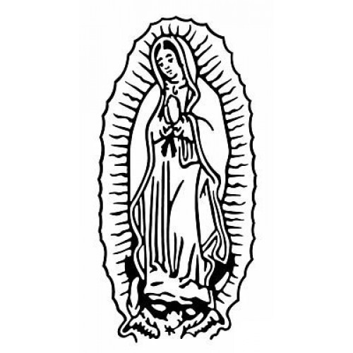 Our Lady Of Guadalupe Drawing | Free download on ClipArtMag