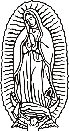 Our Lady Of Guadalupe Drawing | Free download on ClipArtMag