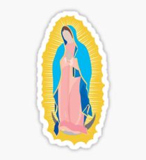 210x230 guadalupe drawing stickers redbubble