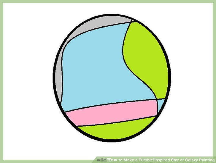 728x551 How To Make A Star Or Galaxy Painting Steps