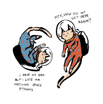 400x403 Cats In Space Tumblr