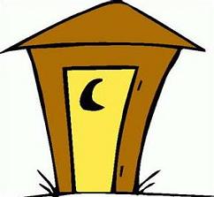 242x223 outhouse clipart