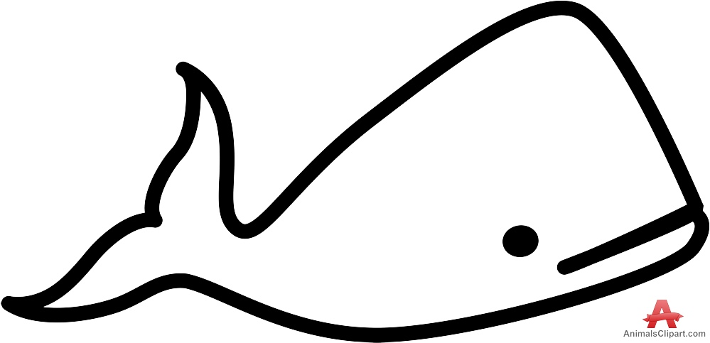 999x483 Whale Outline Whale Drawing Clipart Free Design