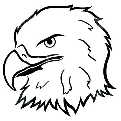400x400 bald eagle outline bird of prey bald eagle outline drawing