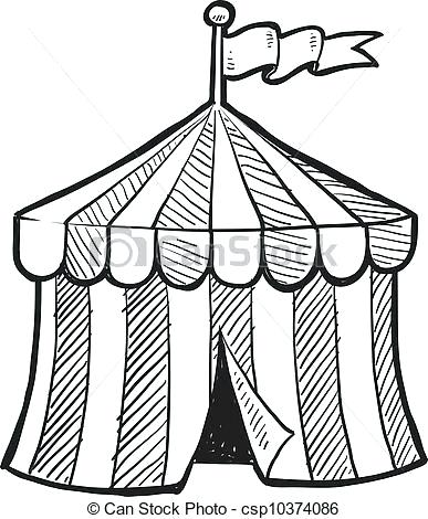 387x470 Drawing Of A Circus