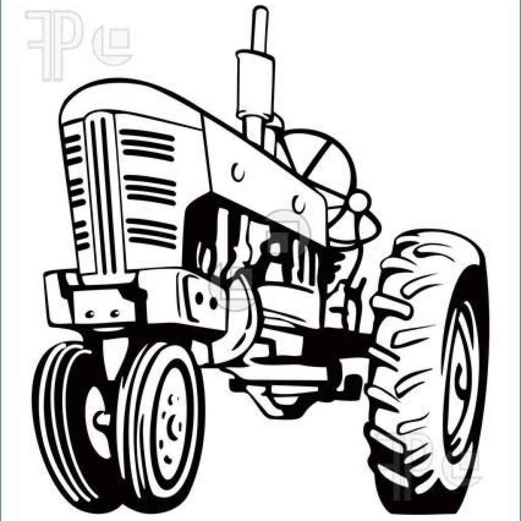 1024x1024 Tractor Clipart Black And White Car Clipart House Clipart Online