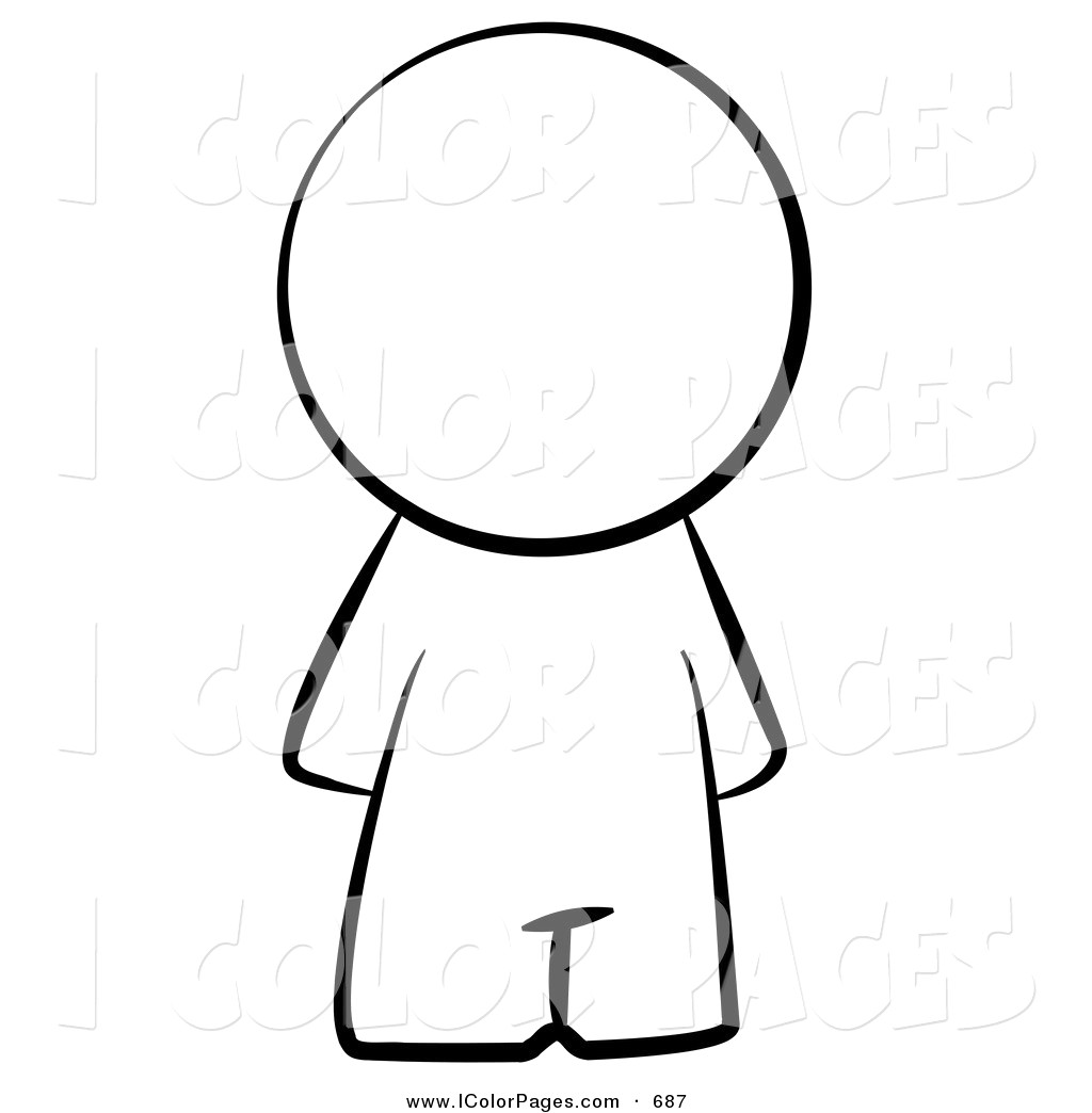 Outline Of A Person Drawing Free Download On ClipArtMag