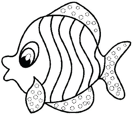 464x400 Simple Fish Outline Simple Fish Outline Beautiful Outline Picture