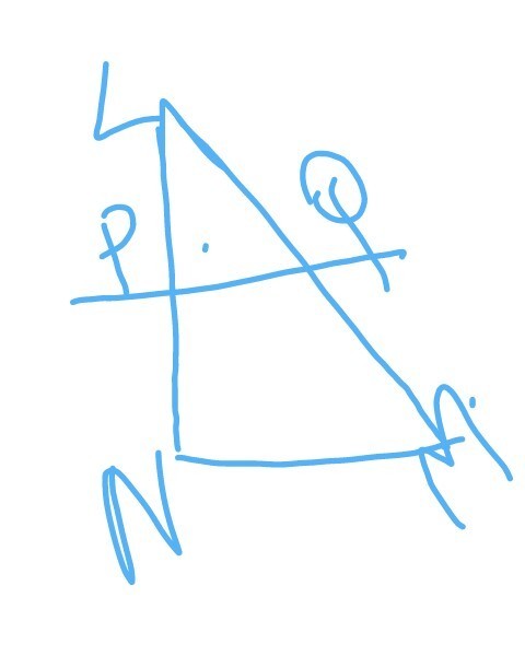480x600 draw a point m outside a given line pq, draw a line lmn parallel