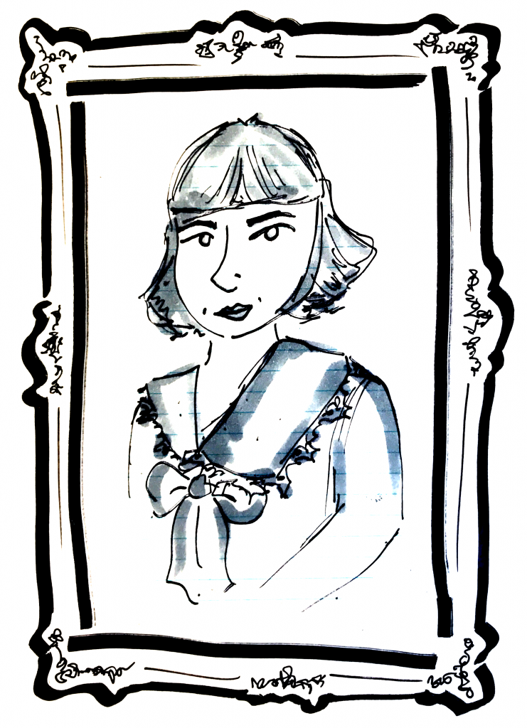 741x1024 Clara Tice Drawing Outside Of The Lines Eng The Avant Garde