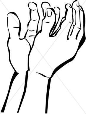 291x388 Outstretched Hand Clipart Praying Hands Praying Hands