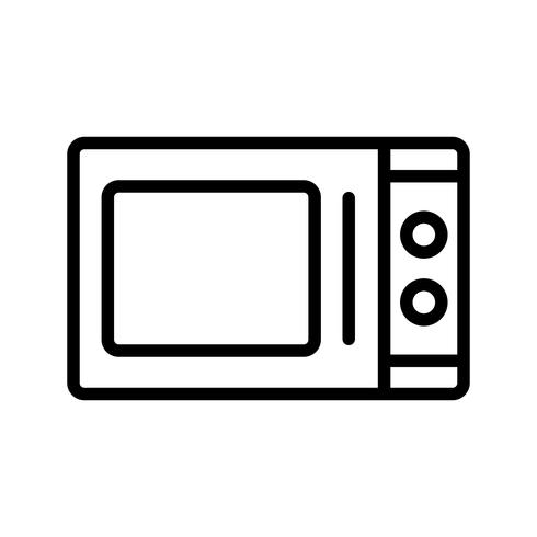 490x490 Microwave Oven Vector Icon